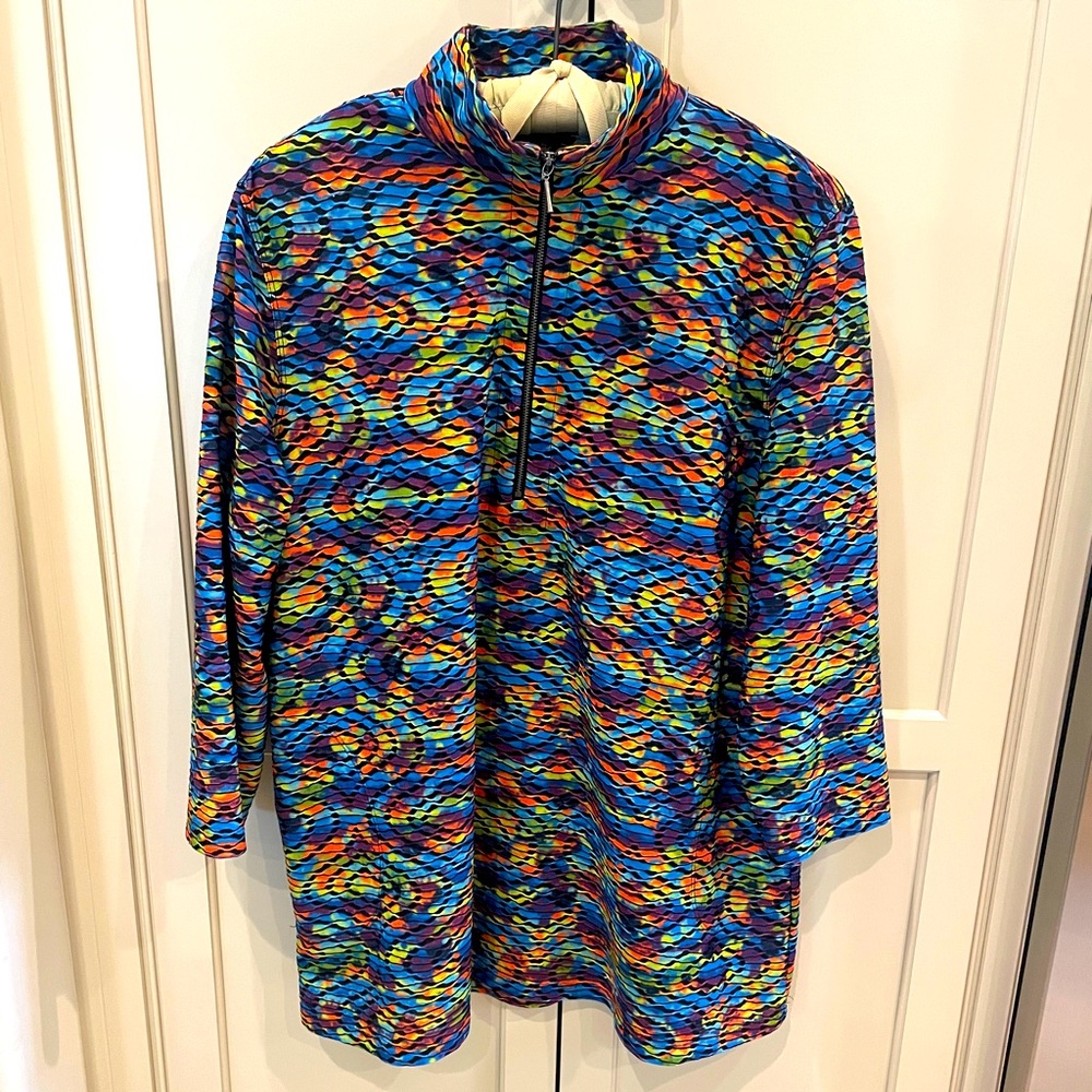 Multicolored Zipper Top from Multiples